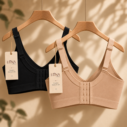 Capri Full Coverage Bra – Pack of 2